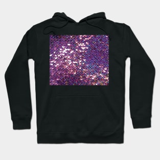 Photographic Image of Purple Sequins Hoodie